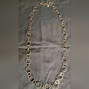 Alfani long gold necklace chain